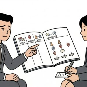 ハラスメントの時系列メモの書き方テンプレ