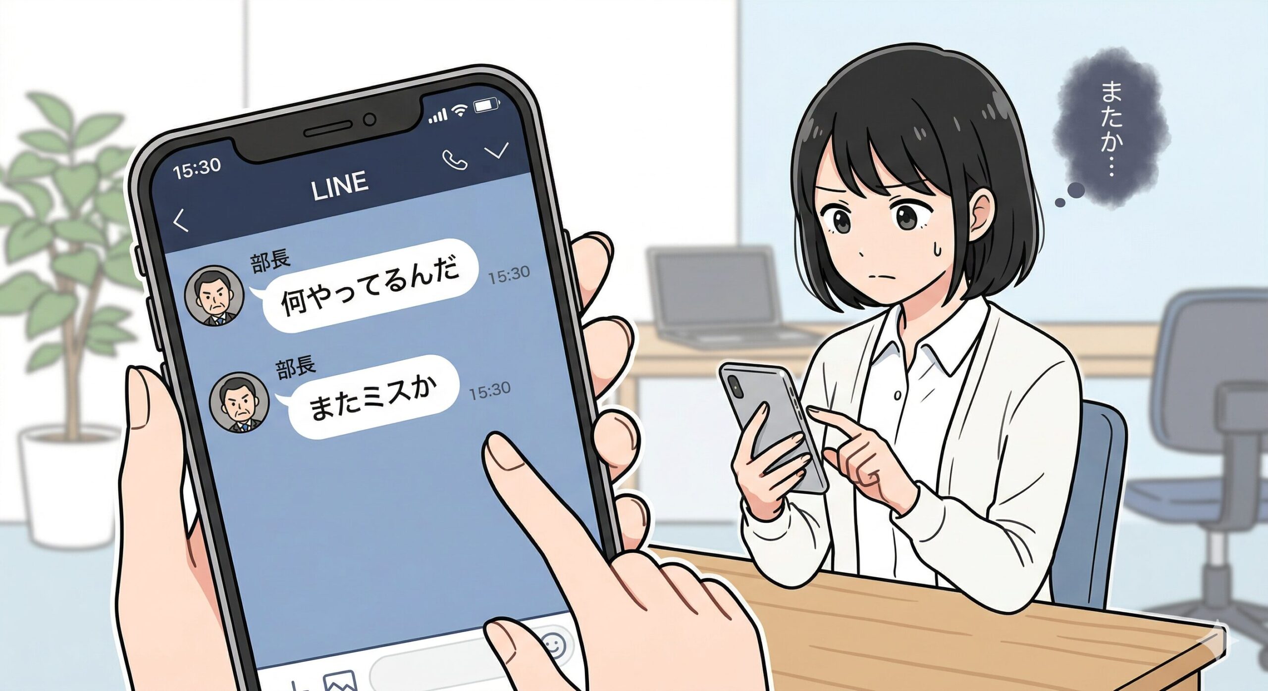 LINE・DMをハラスメントの証拠として残すコツ