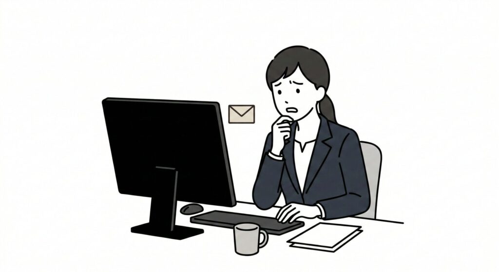 人事が動かないときの2回目の依頼文