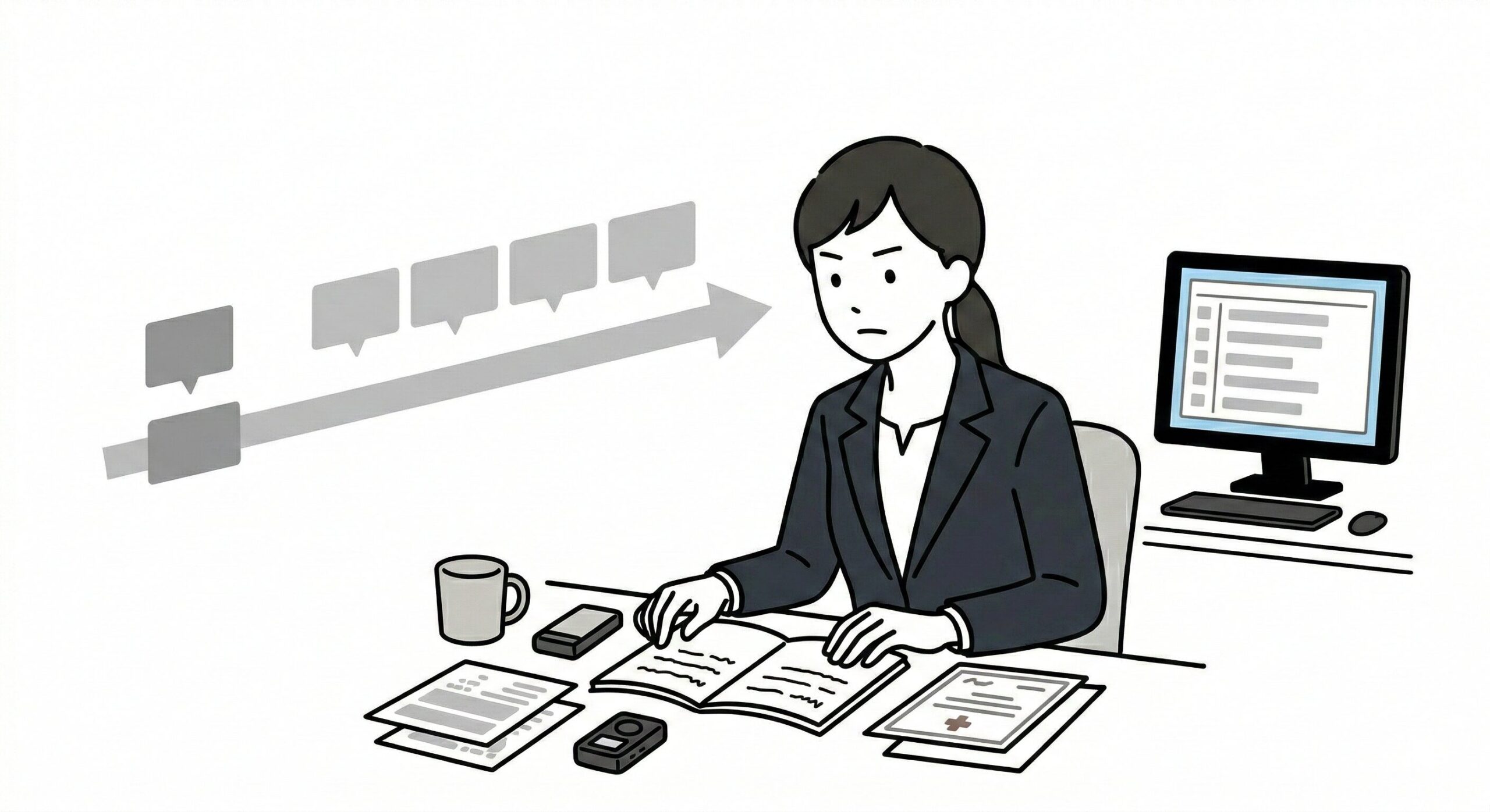 人事が動かないときの2回目の依頼文