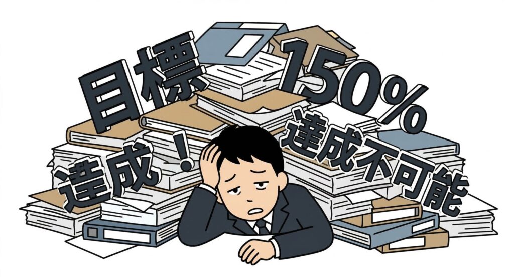 無理なノルマを押しつけられたときの一次対応