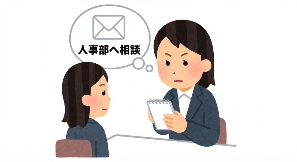 直属がハラスメント加害者のときの相談ルート